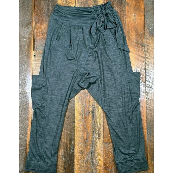 Free People Movement Harem Jogger Pants Size XS Dark Gray - Picture 2 of 8